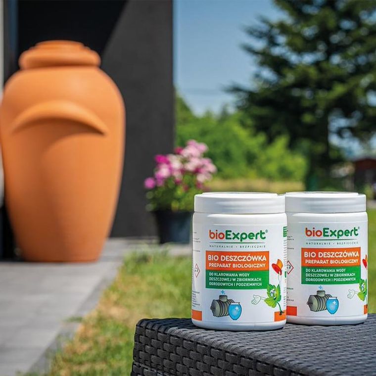 bioExpert, BIO Deszczówka, preparat biologiczny do klarowania wody deszczowej, 450 g