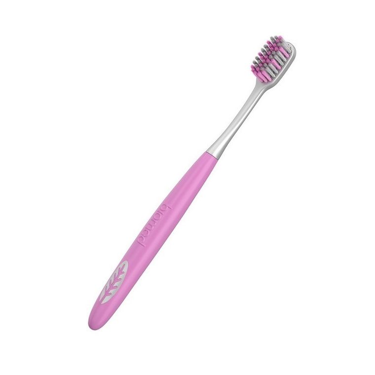 Biomed, szczoteczka do zębów z solą himalajską, Pink Salt, Ultra Soft/Sensitive