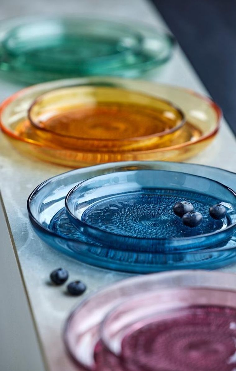 Bitz, Kusintha, talerz , pink, 18 cm