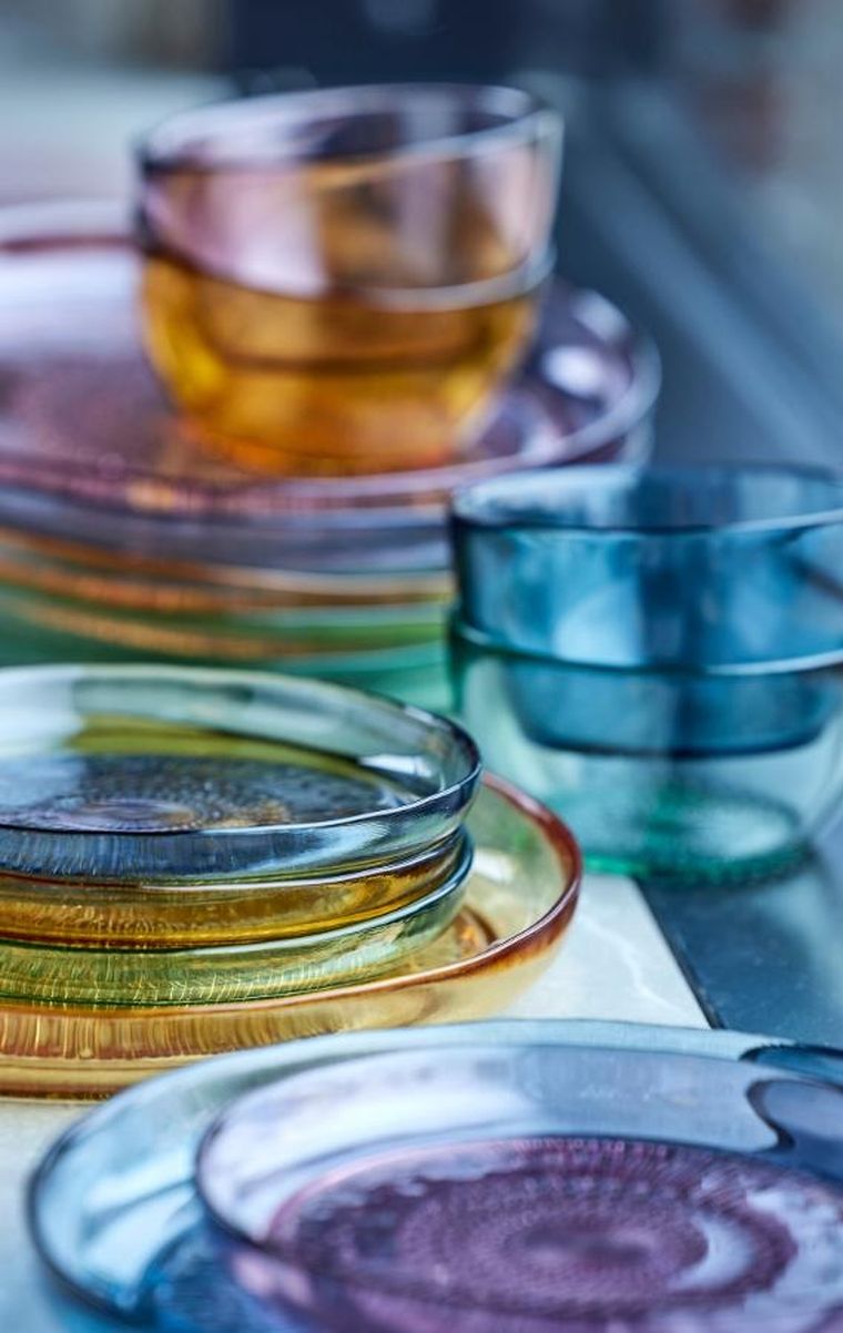 Bitz, Kusintha, talerz, green, 18 cm