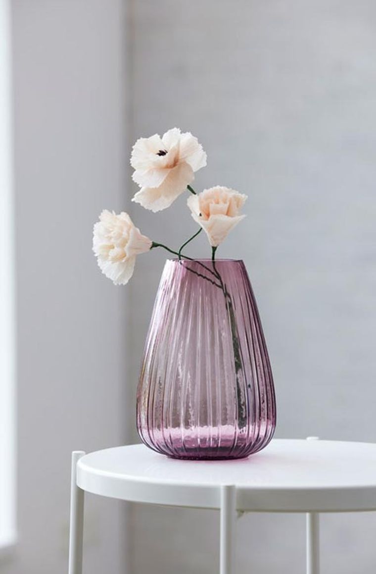 Bitz, Kusintha, wazon, Pink Glass, 22 cm