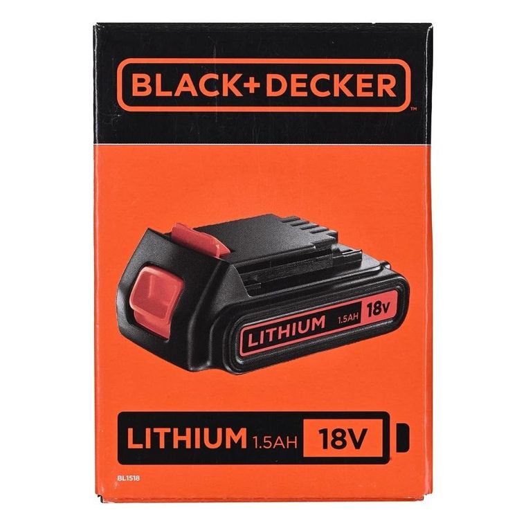 Black&Decker, akumulator, 18V, 1,5Ah, BL1518