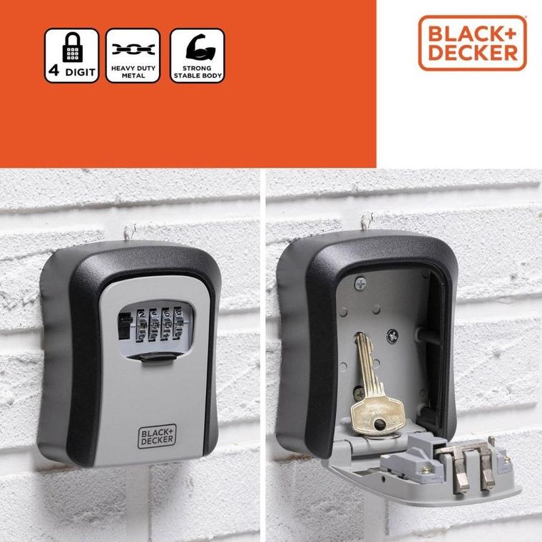 Black+Decker, sejf na klucze, na szyfr