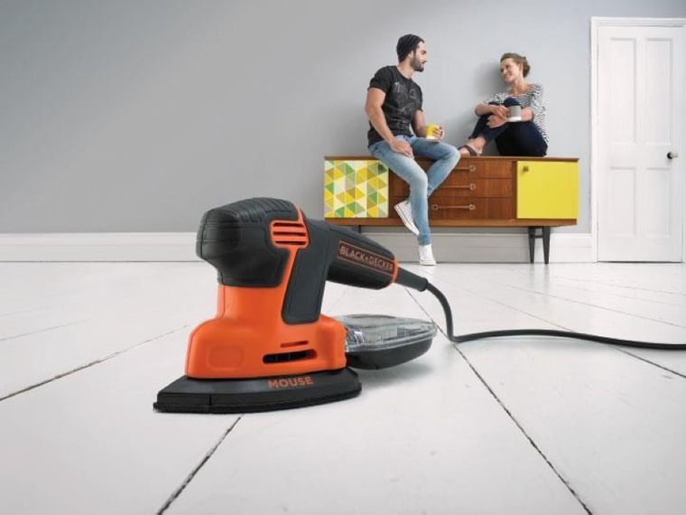 Black&Decker, szlifierka wielofunkcyjna, 120W, walizka
