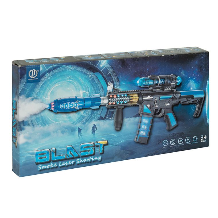 Blast, karabin z parą wodną, światło i dźwięk