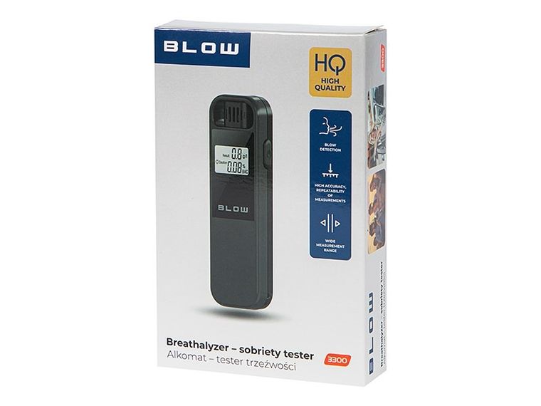 Blow, 3300, alkomat, czarny