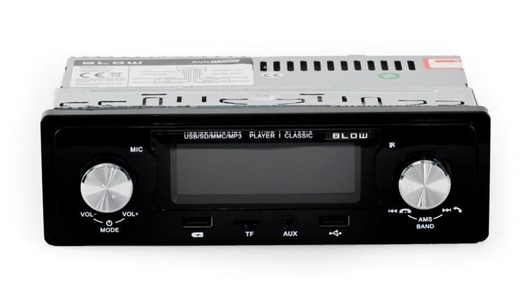Blow, radio samochodowe, CLASSIC 78-287#, Bluetooth, USB + AUX + karty SD