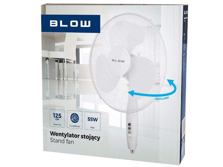 Blow, wentylator stojący 16", 55W, 40 cm