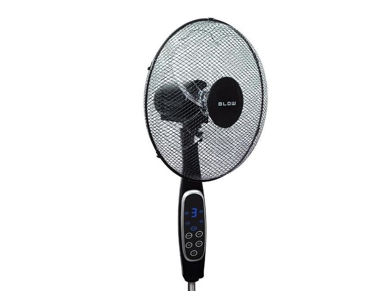Blow, wentylator stojący 16", 60W, LCD + pilot
