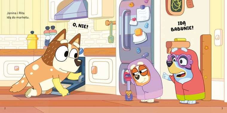 Bluey. Babunie. Moja czytanka