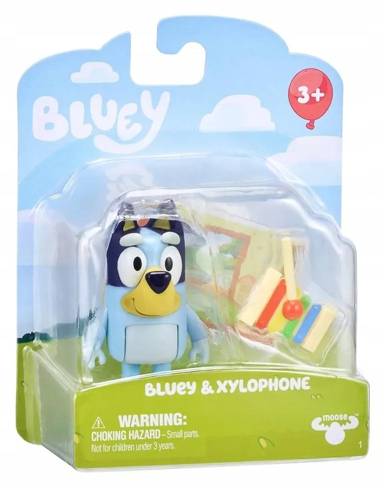 Bluey, figurka z akcesoriami, 1 szt.