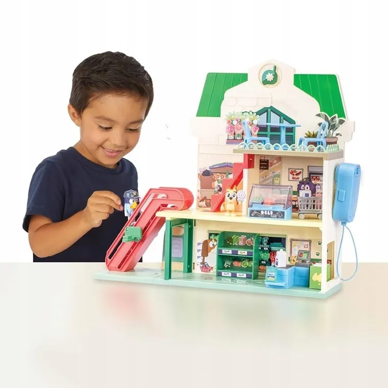 Bluey, Supermarket, interaktywny budynek z zestawem figurek
