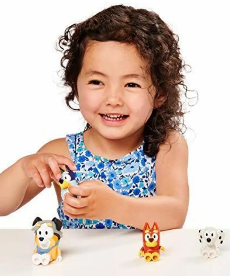 Bluey, Szkolna Paczka, figurki, 4 szt.