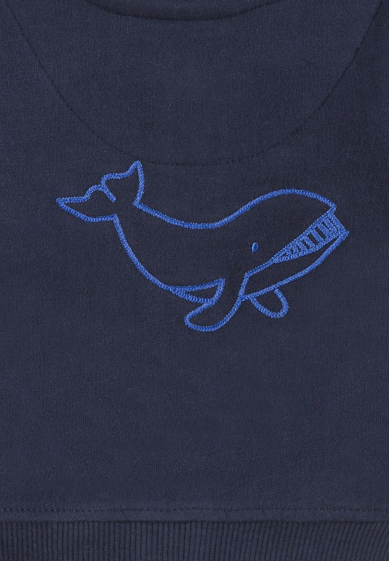 Bluza chłopięca, granatowa, rozpinana, Tom Tailor