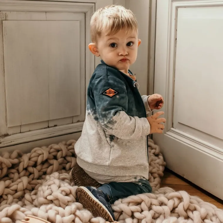 Bluza chłopięca, rozpinana, mix, Jump, Eevi