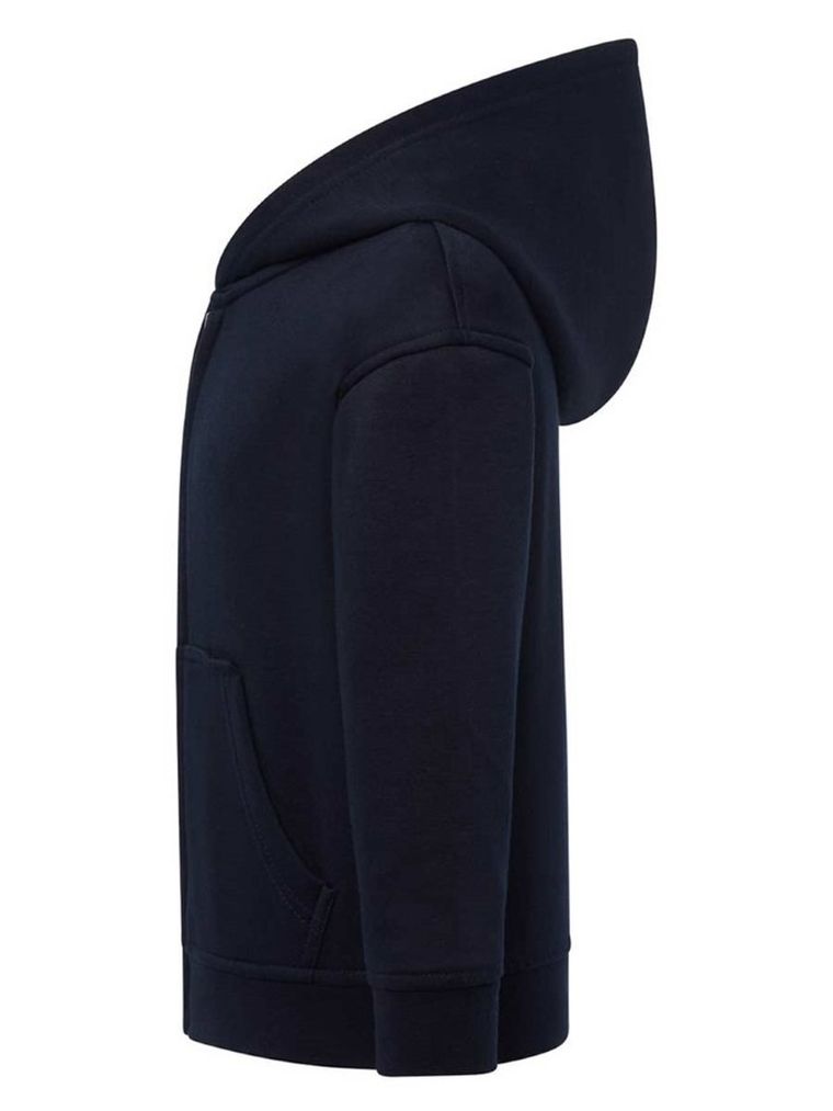 Bluza chłopięca z kapturem, rozpinana, granatowa, Tup Tup