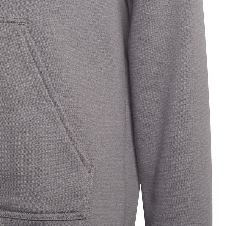 Bluza chłopięca z kapturem, szara, Adidas Entrada 22