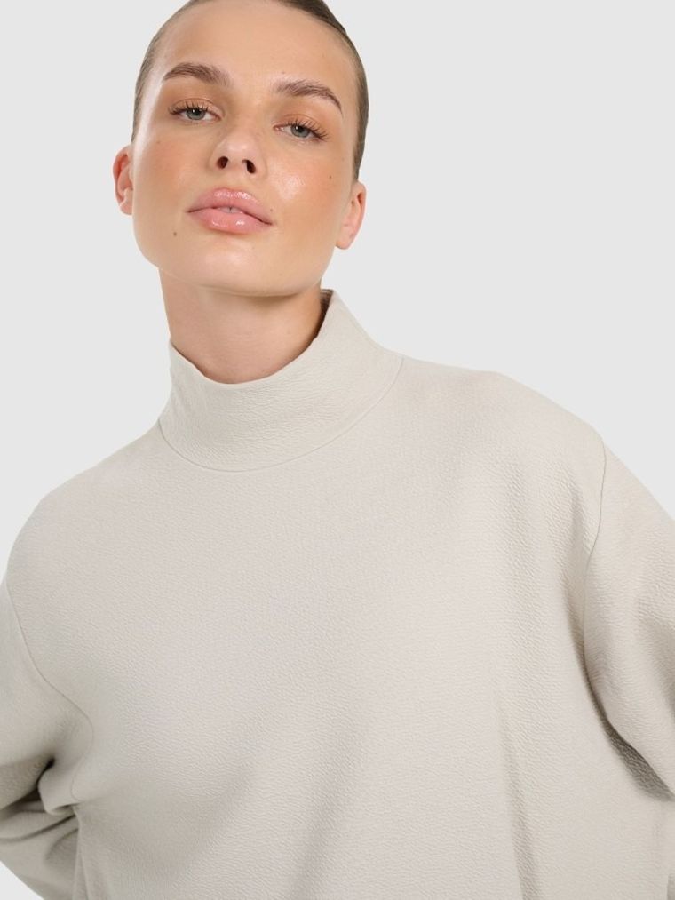 Bluza damska, beżowa, 4F