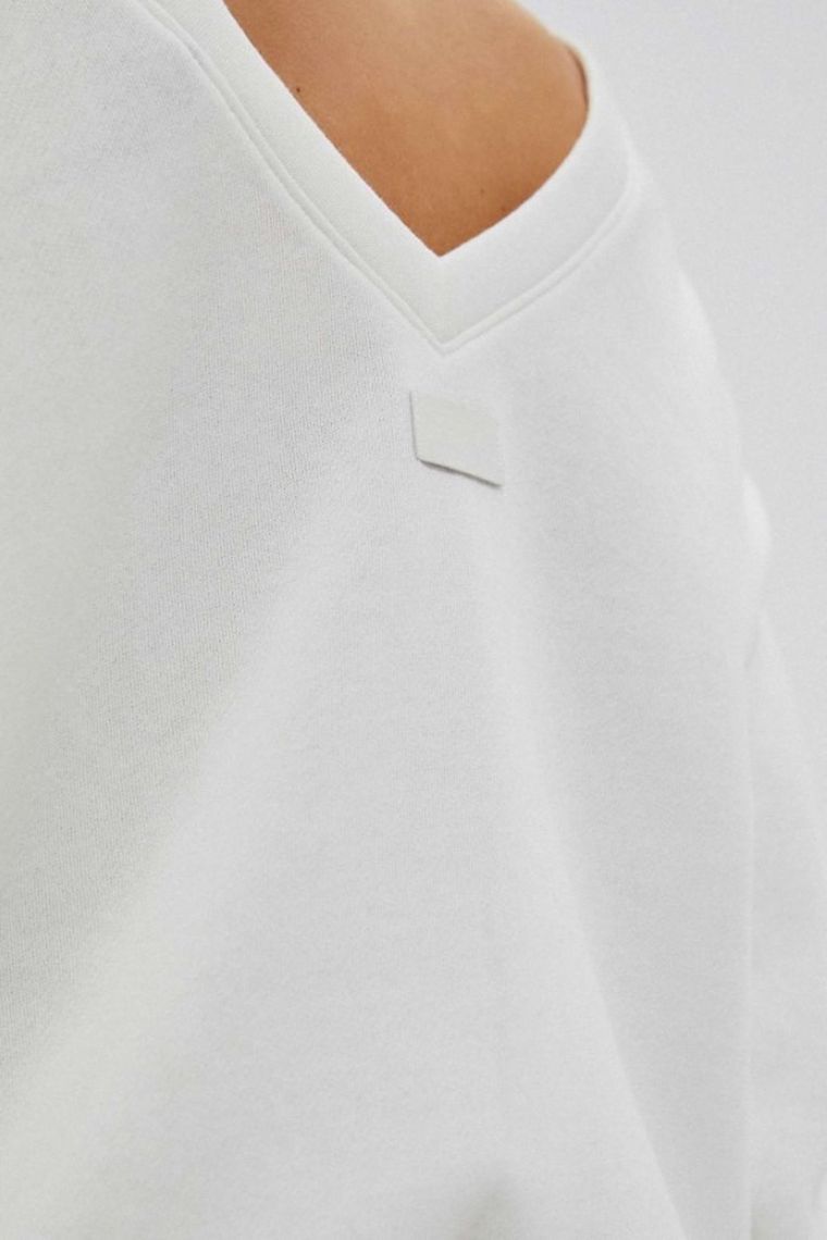 Bluza damska, biała, Moodo