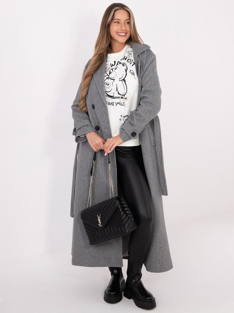 Bluza damska, biała, Sublevel