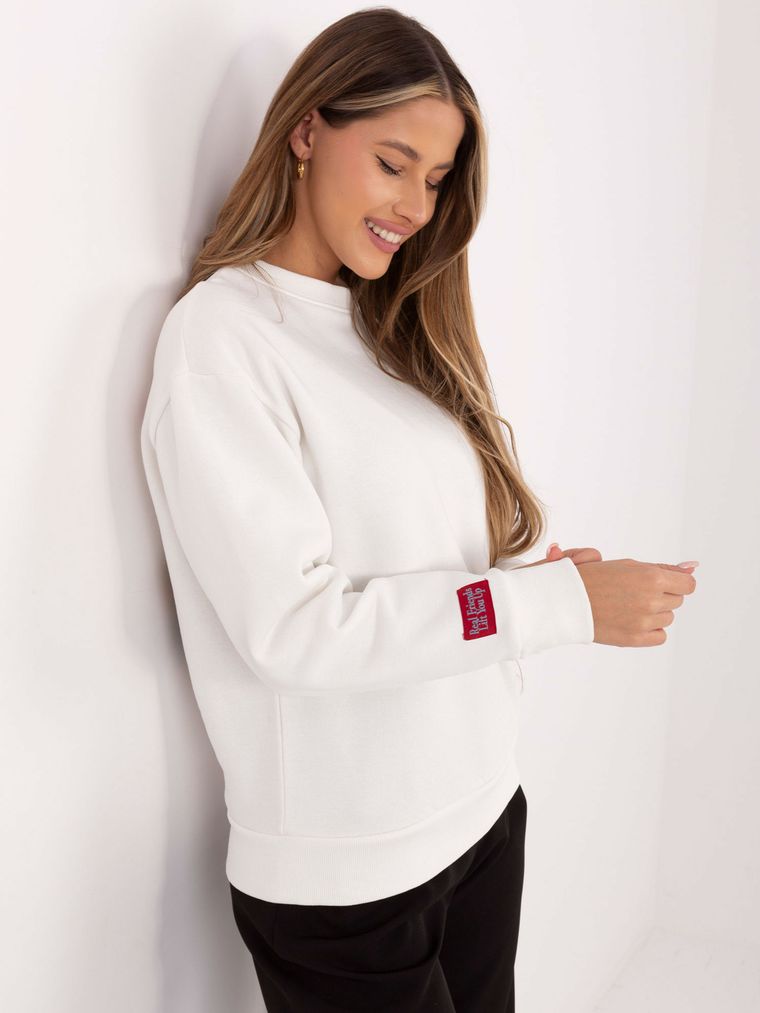 Bluza damska, biała, Sublevel