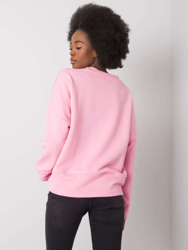 Bluza damska, różowa, Rue Paris