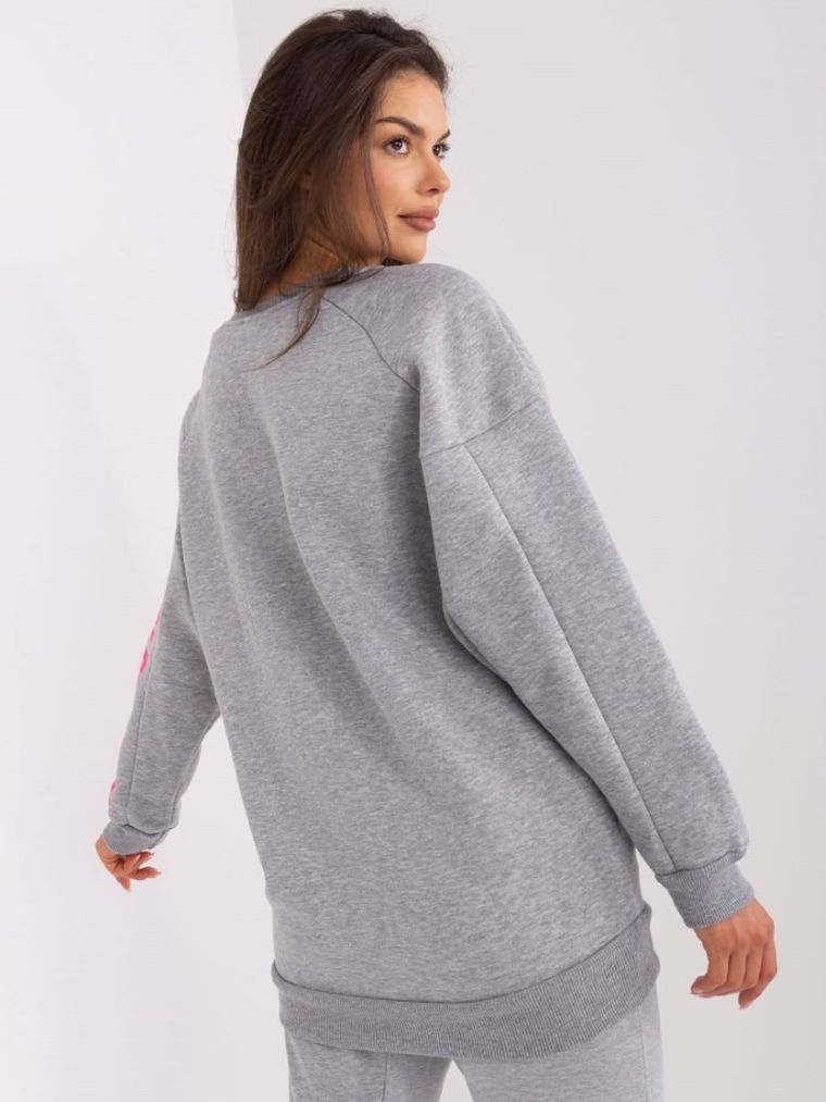 Bluza damska, szara, Lily Rose