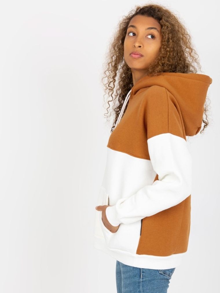 Bluza damska z kapturem, mix, Rue Paris