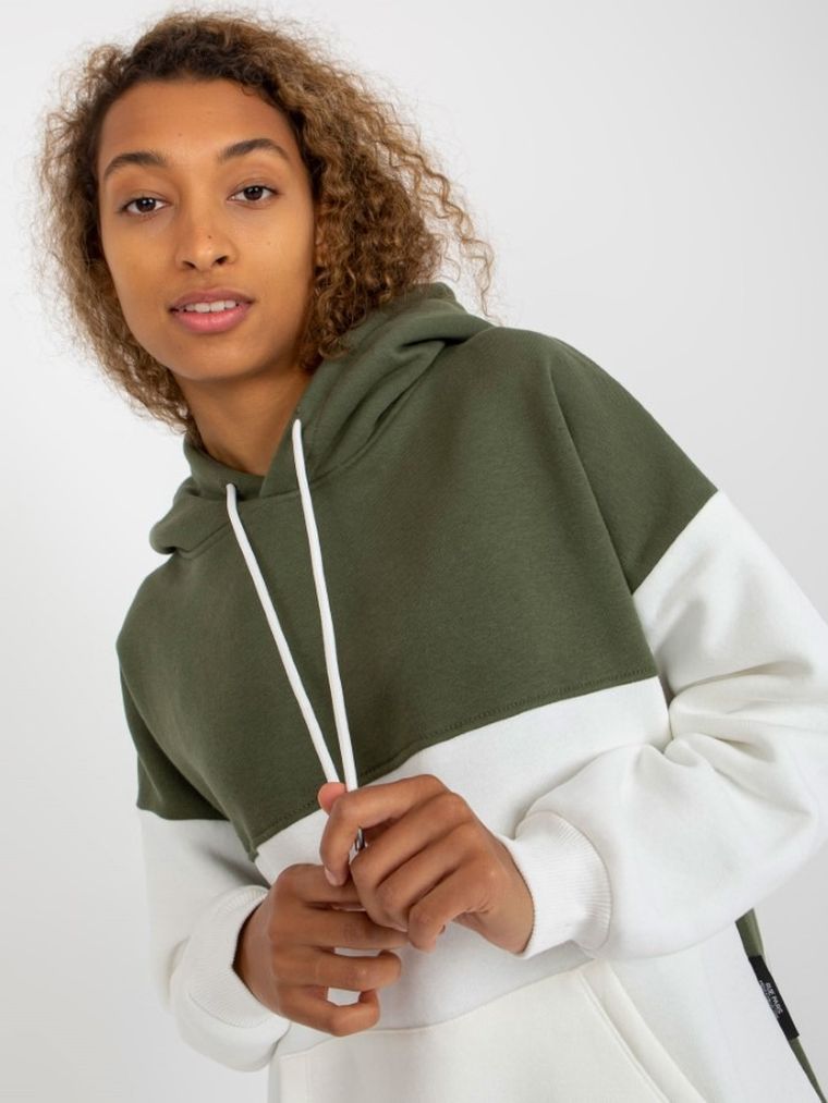 Bluza damska z kapturem, mix, Rue Paris