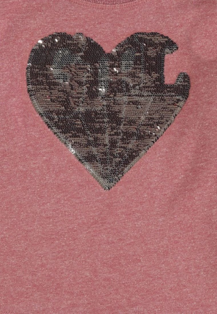 Bluza dziewczęca, różowa melanż, Tom Tailor