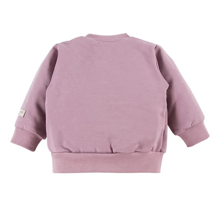 Bluza dziewczęca, rozpinana, fioletowa, Eevi