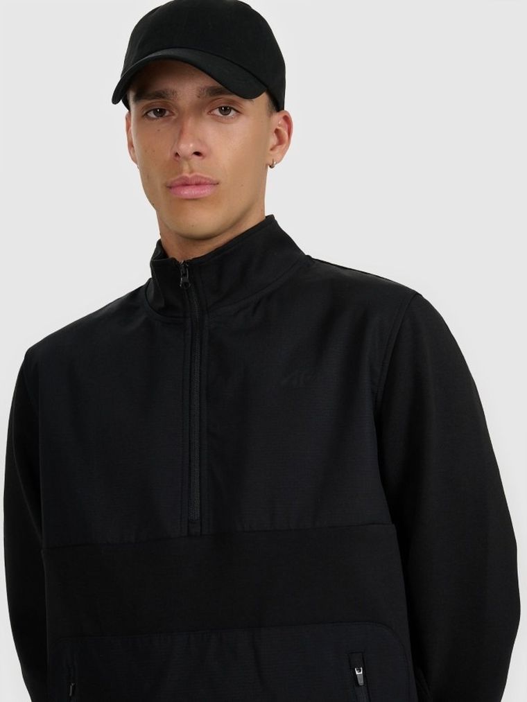 Bluza męska, czarna, 4F