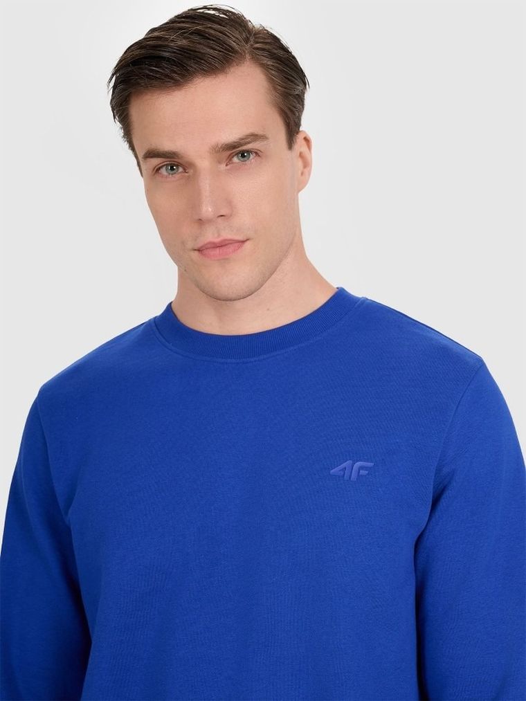 Bluza męska, niebieska, 4F