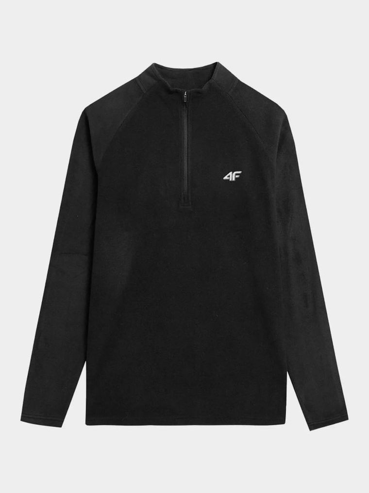 Bluza męska, polarowa, czarna, 4F