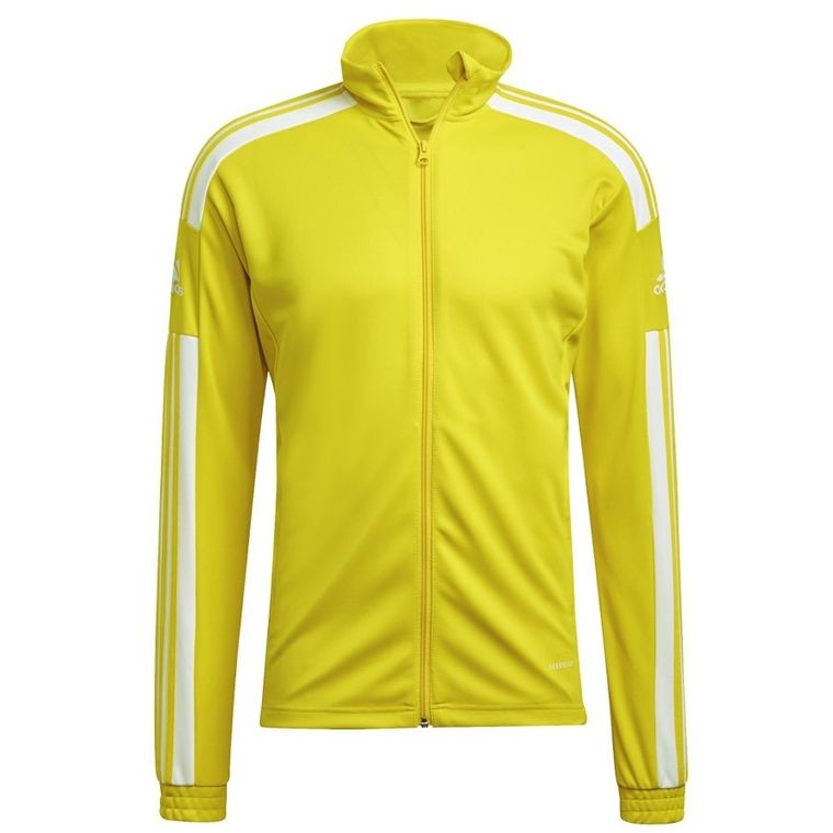 Bluza męska, rozpinana, żółta, Adidas Squadra 21 Training Jacket