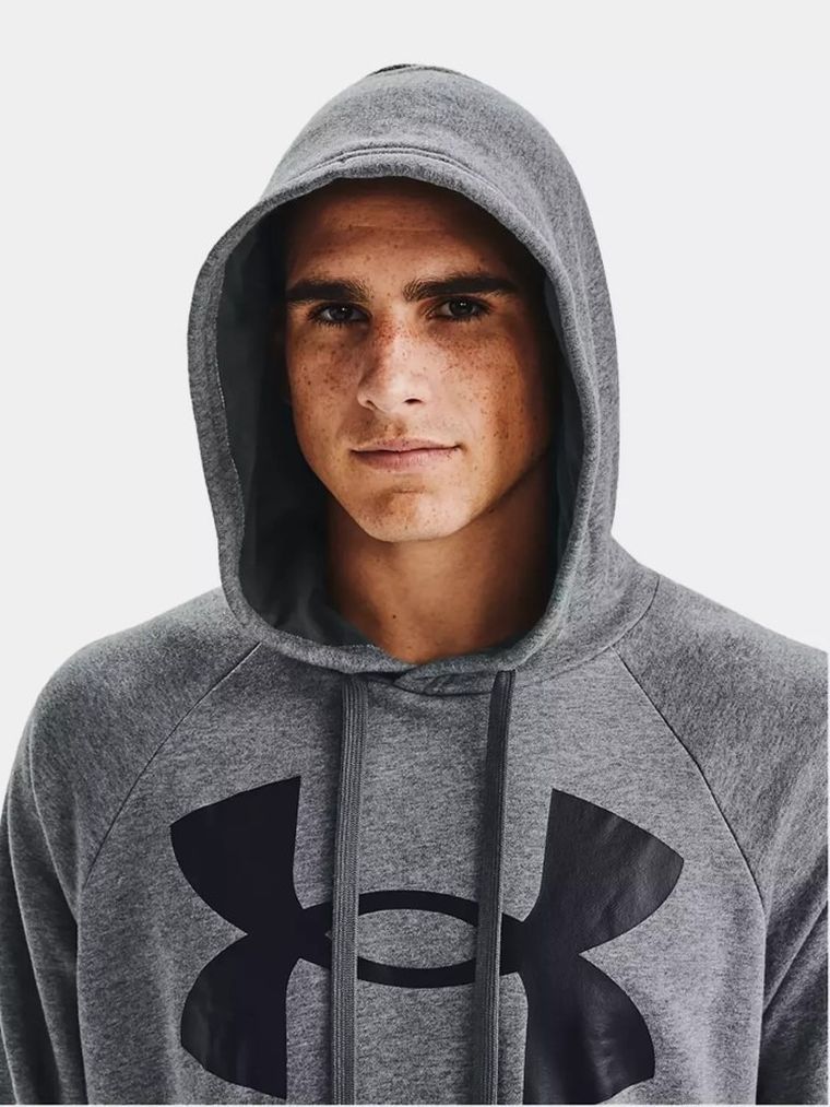Bluza męska z kapturem, szara, Under Armour