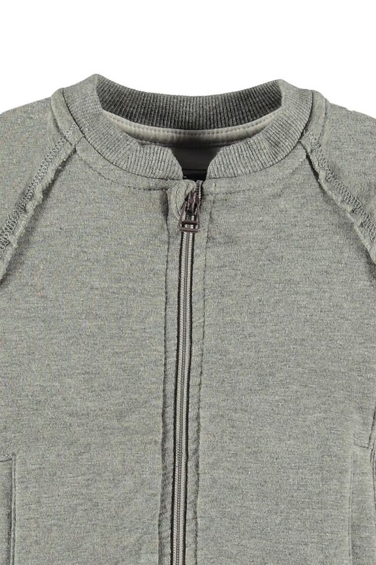 Bluza niemowlęca, rozpinana, szara, Bellybutton