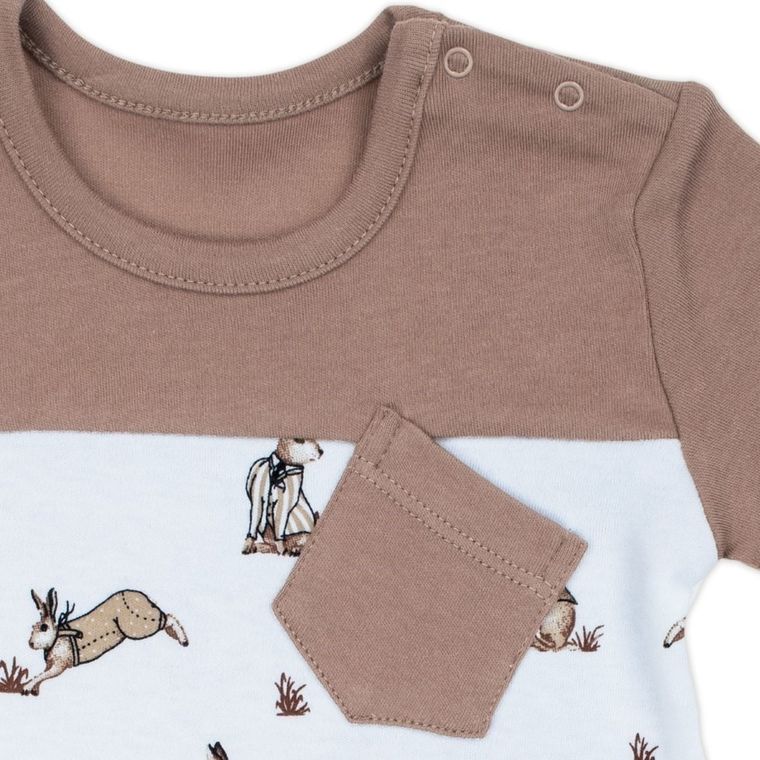 Bluzka chłopięca z krótkim rękawem, mix, Nicol