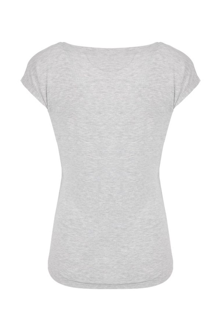 Bluzka damska z krótkim rękawem, do karmienia, szara, Bellybutton