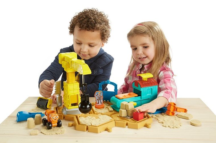 Bob Budowniczy, Plac budowy, zestaw z piaskiem kinetycznym