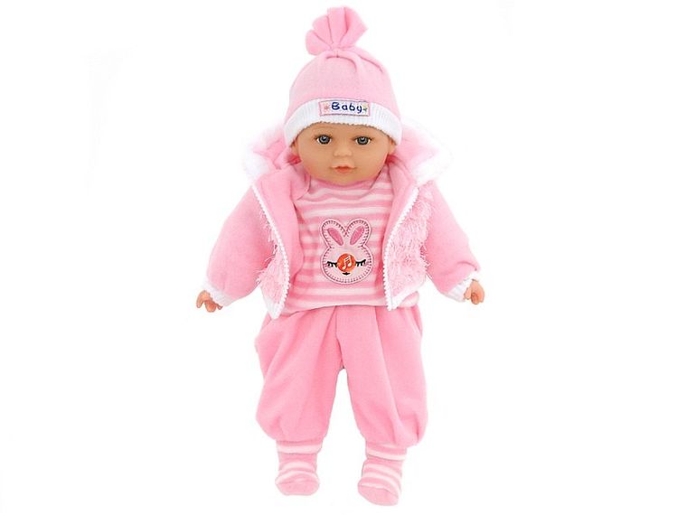 Bobas, lalka interaktywna, 35 cm