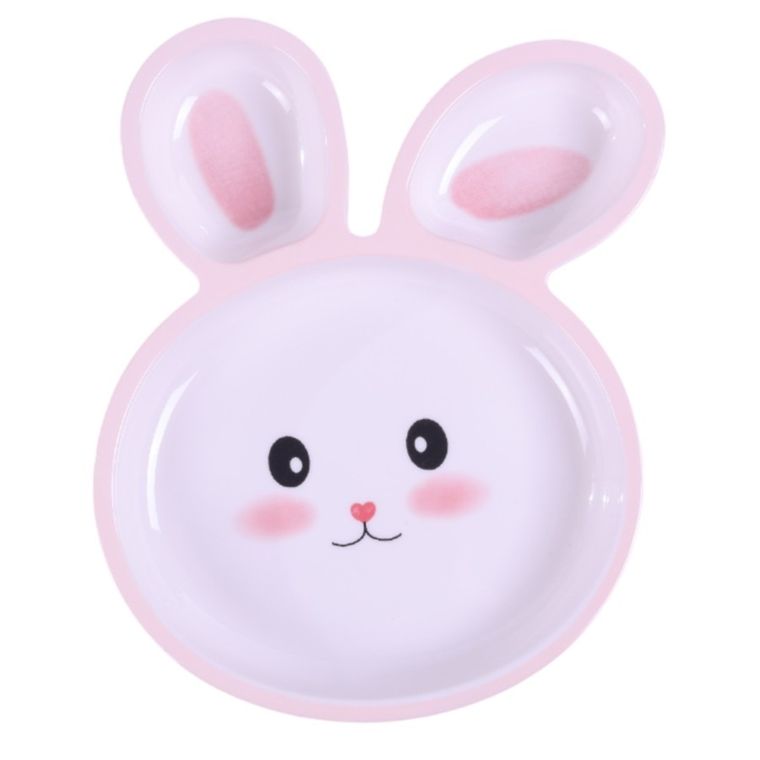 Bocioland, Królik, zestaw naczyń, 5 elementów