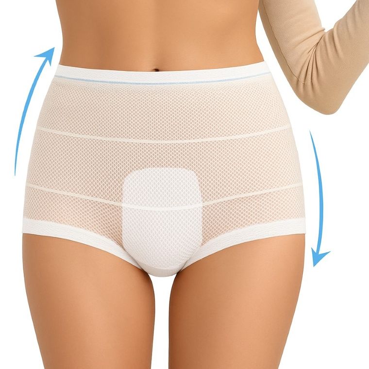 Bocioland, wielorazowe majtki poporodowe, rozmiar M, 2 szt.