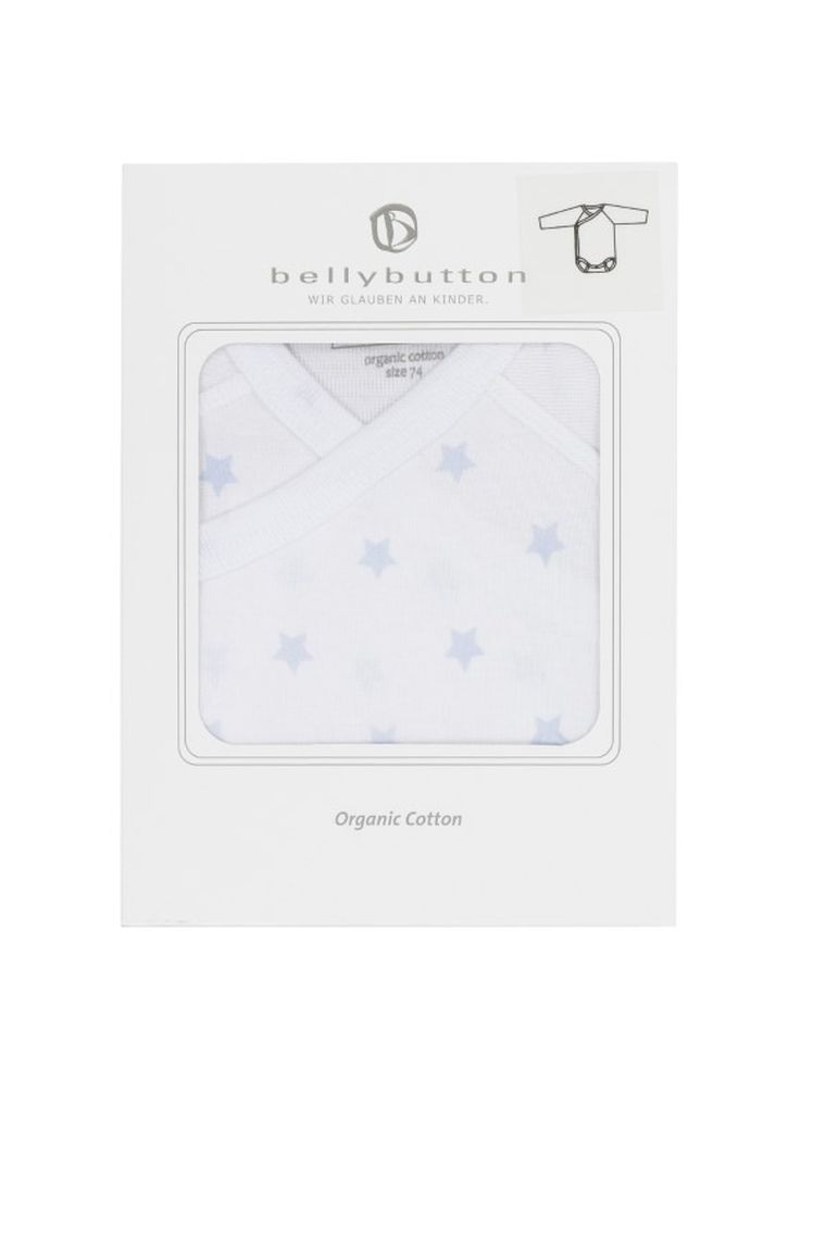 Body chłopięce z długim rękawem, białe, Bellybutton