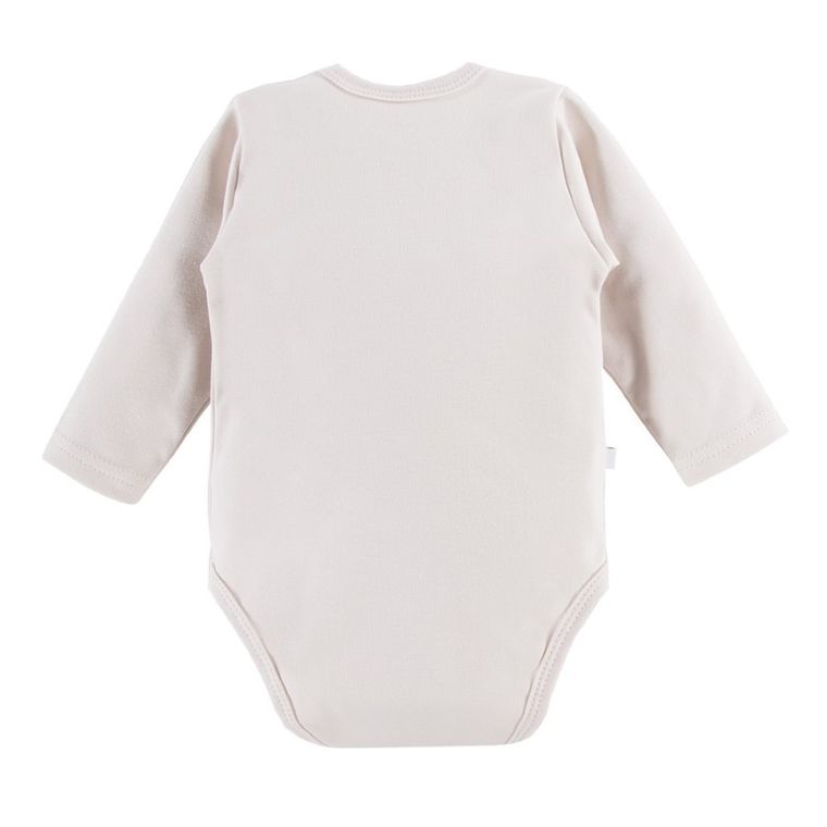 Body chłopięce z długim rękawem, ecru, Jump, Eevi