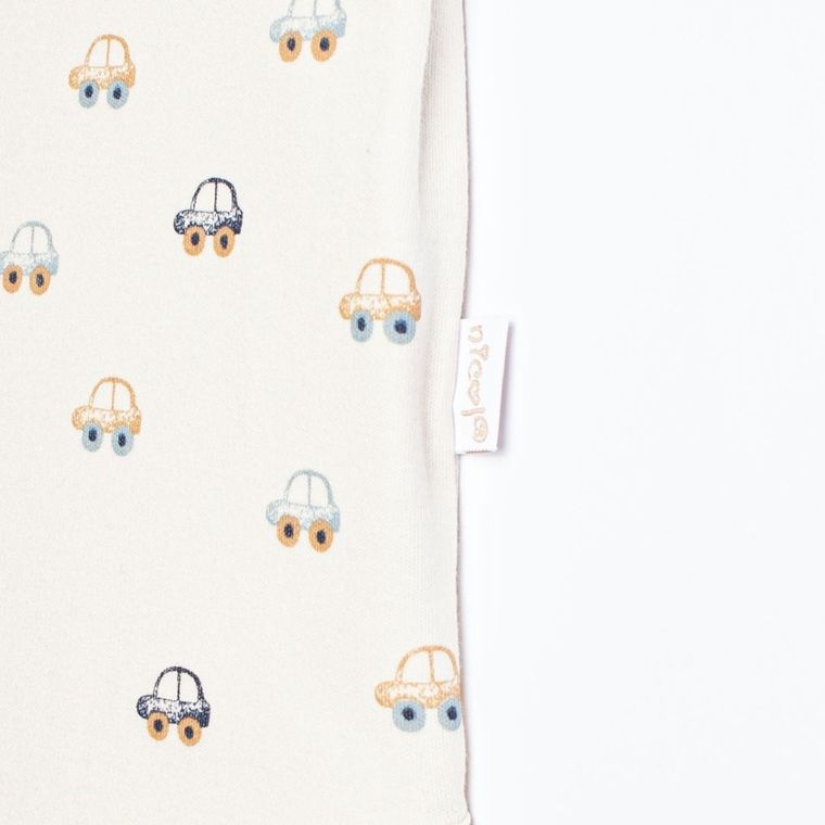 Body chłopięce z krótkim rękawem, beżowe, Nicol