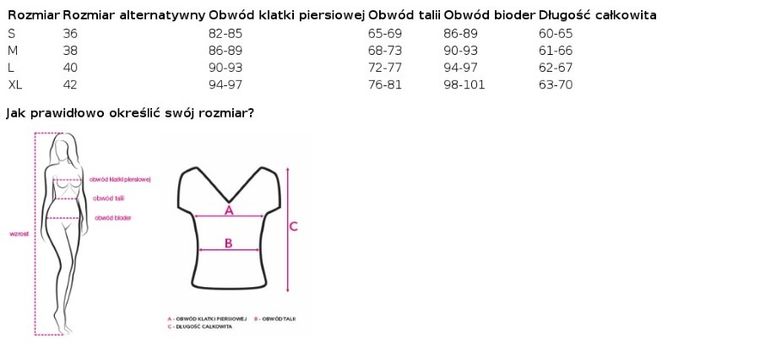 Body damskie z rękawem 3/4, białe, Berrak