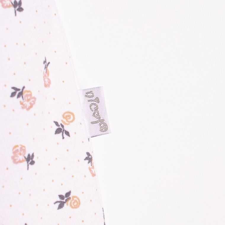 Body dziewczęce z krótkim rękawem, białe, Nicol