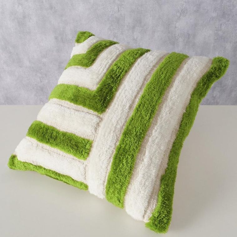 Boltze, bawełniana poduszka dekoracyjna z geometrycznym wzorem, Elino, 40-40 cm