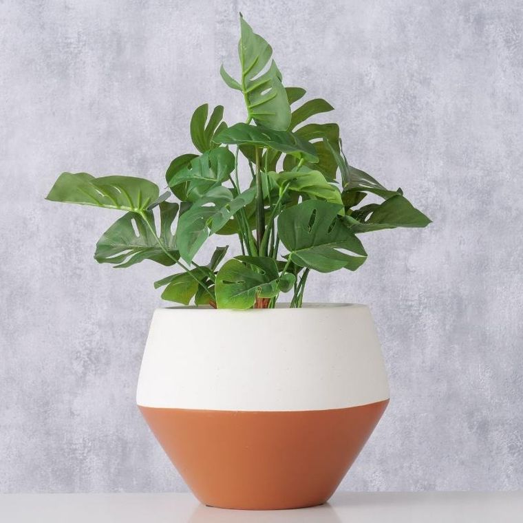 Boltze, dwukolorowa osłonka na doniczkę marlis, ø 25.5 cm